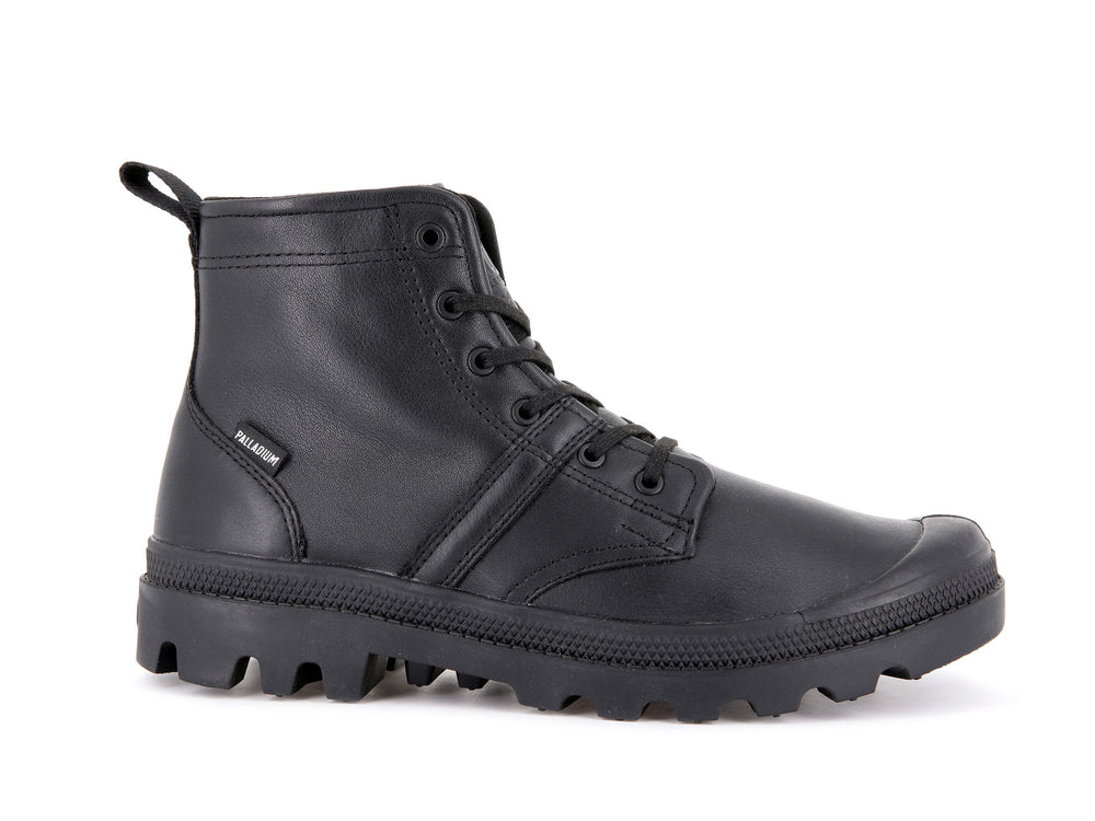 Botas Palladium PALLABROUSSE HI WATERPROOF Mujer Negras | Costa Rica-08156